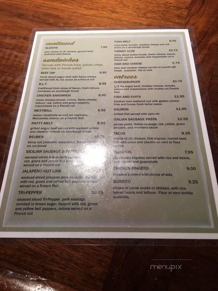 Costello's - Mission Viejo, CA menu_pic