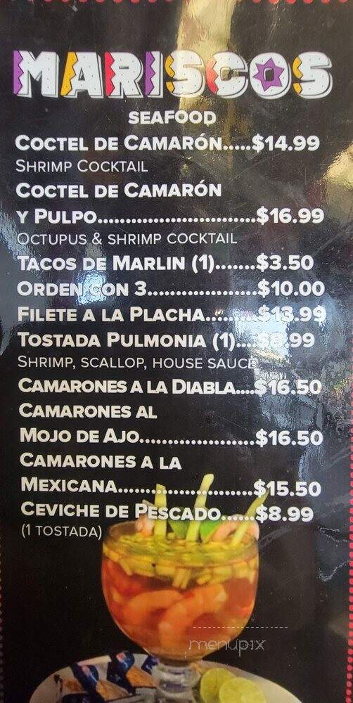 Flor Mia Sabor a Mexico - Fontana, CA menu_pic