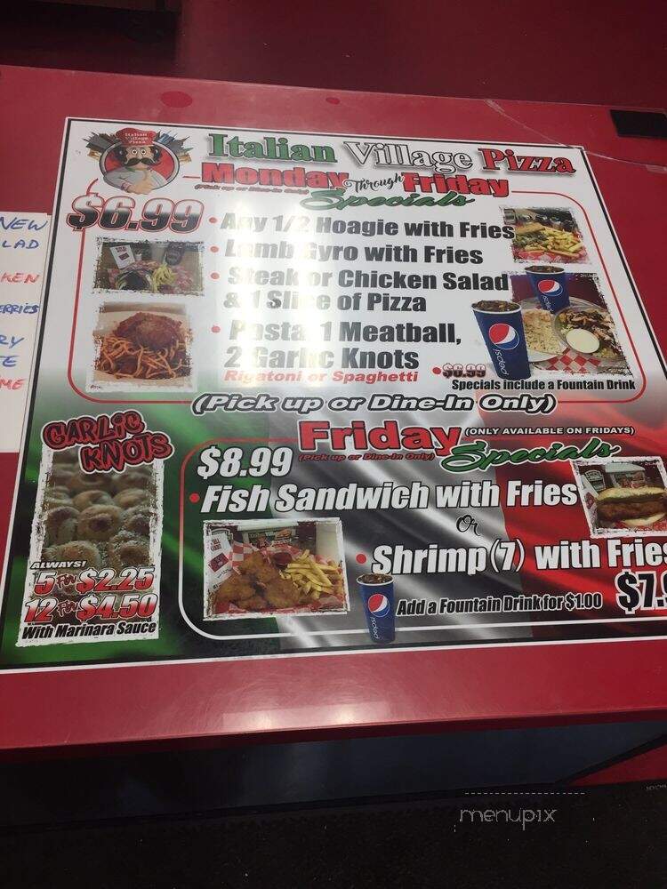 Italian Village Pizza - Belle Vernon, PA