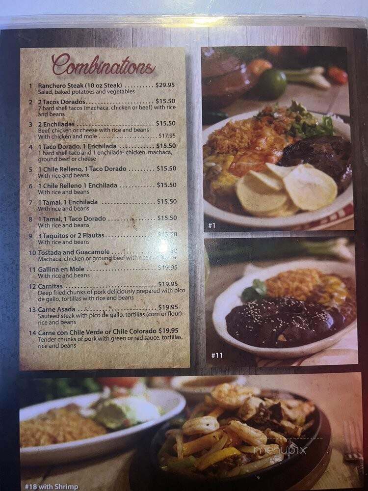Morralito Mexican Grill - Duarte, CA menu_pic