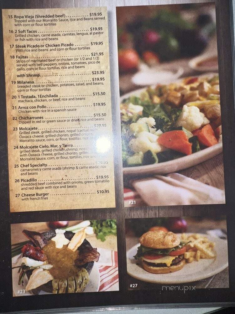 Morralito Mexican Grill - Duarte, CA menu_pic