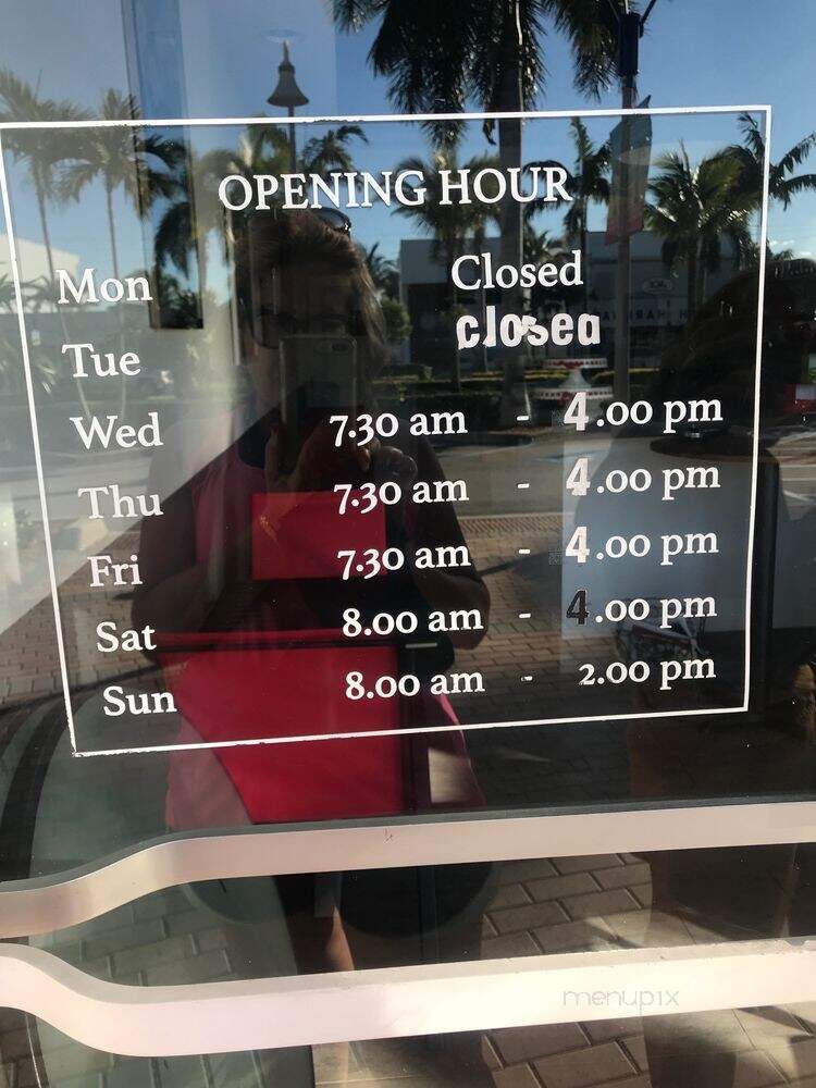 Parisienne By the Sea - Lauderdale By the Sea, FL menu_pic