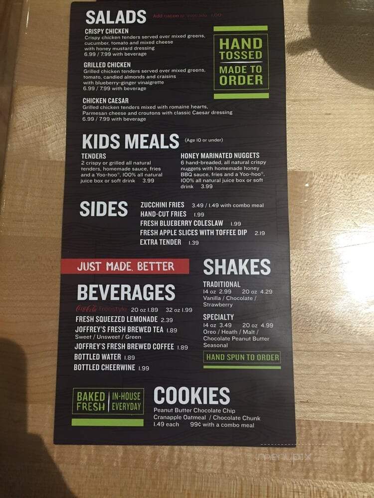 PDQ - Tampa Bay, FL menu_pic