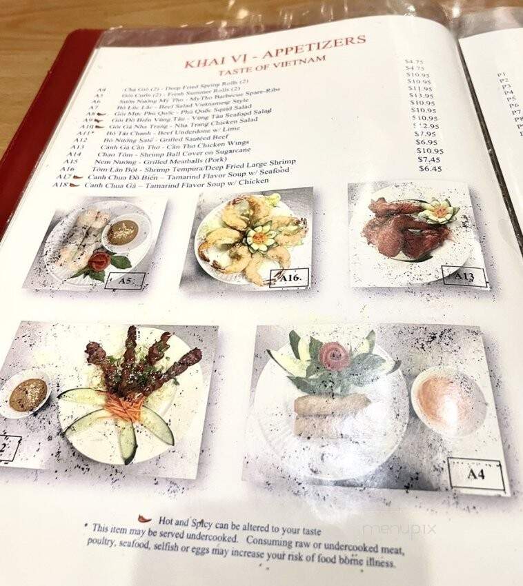 Pho Dulles 75 - Herndon, VA menu_pic