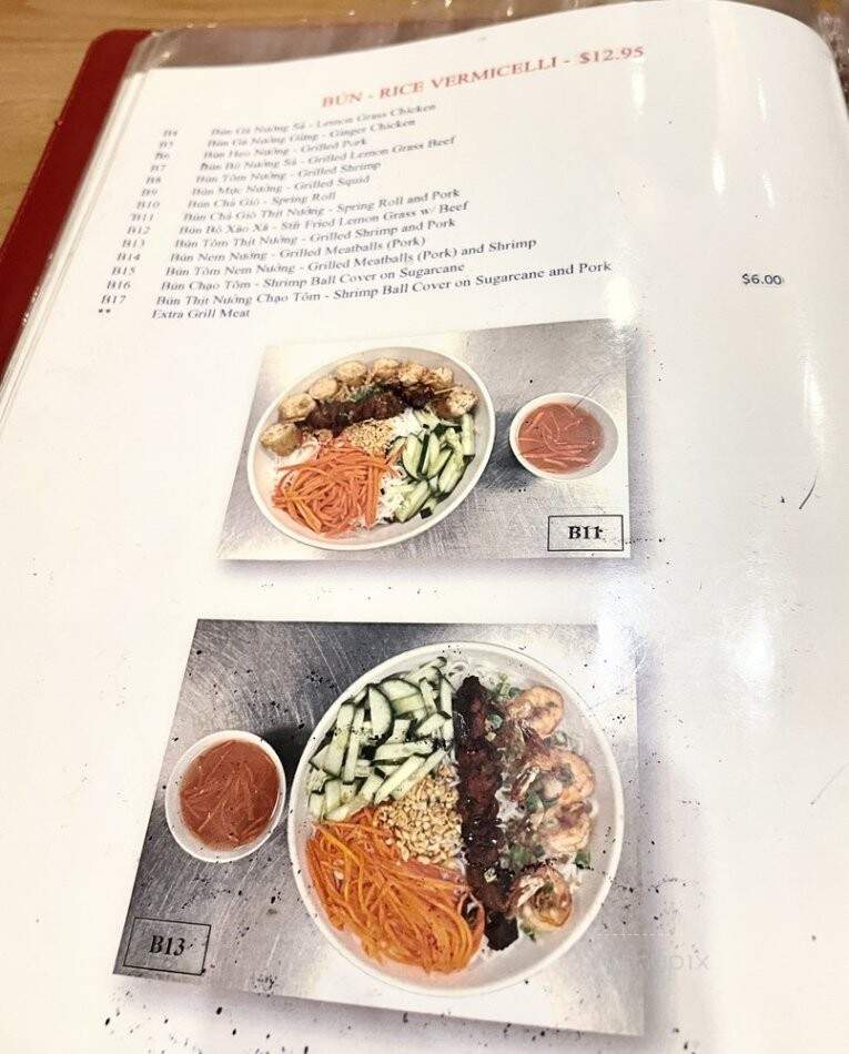 Pho Dulles 75 - Herndon, VA menu_pic
