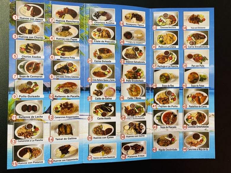 Playa Dorada Pupuseria Y Restaurant - Los Angeles, CA menu_pic