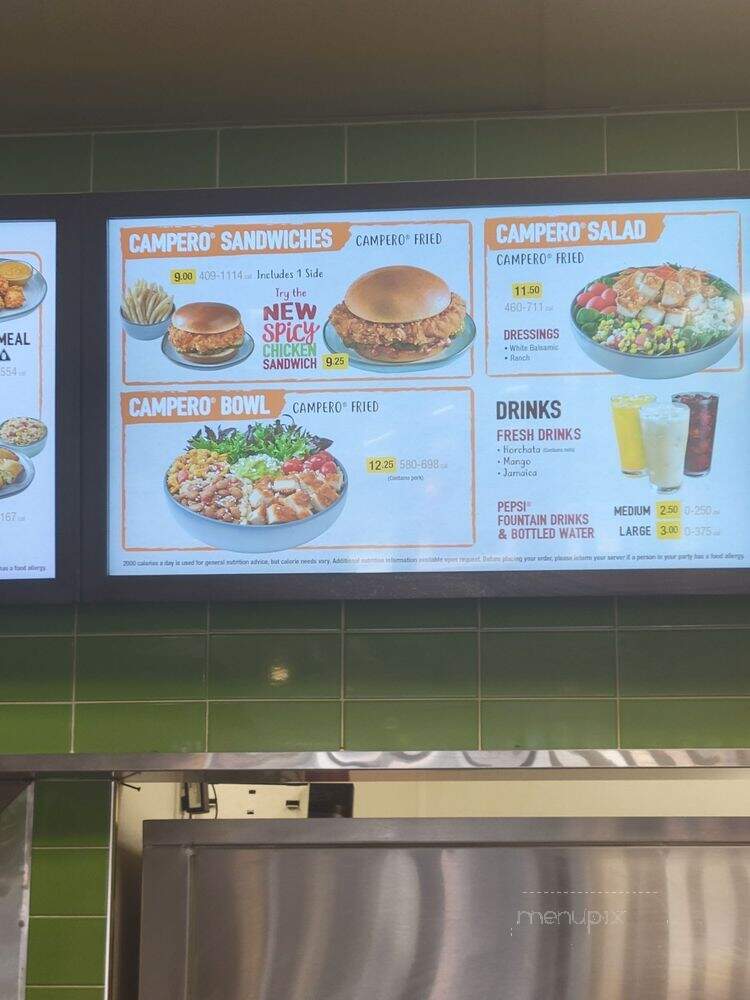 Pollo Campero - Sunset Park, NY menu_pic