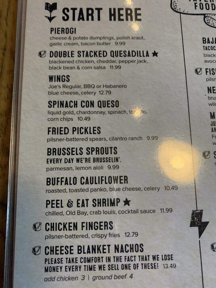 Rusty Bucket Restaurant and Tavern - Charlotte, NC menu_pic