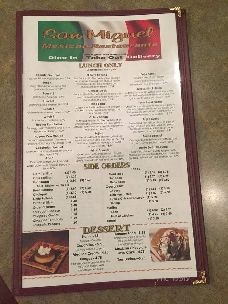 San Miguel Mexican Restaurante - Syracuse, NY