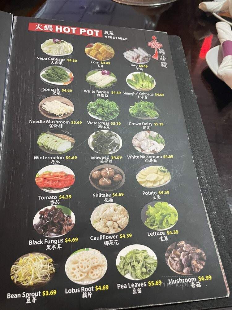 Sichuan Hot Pot & Asian Cuisine - Nashville, TN menu_pic