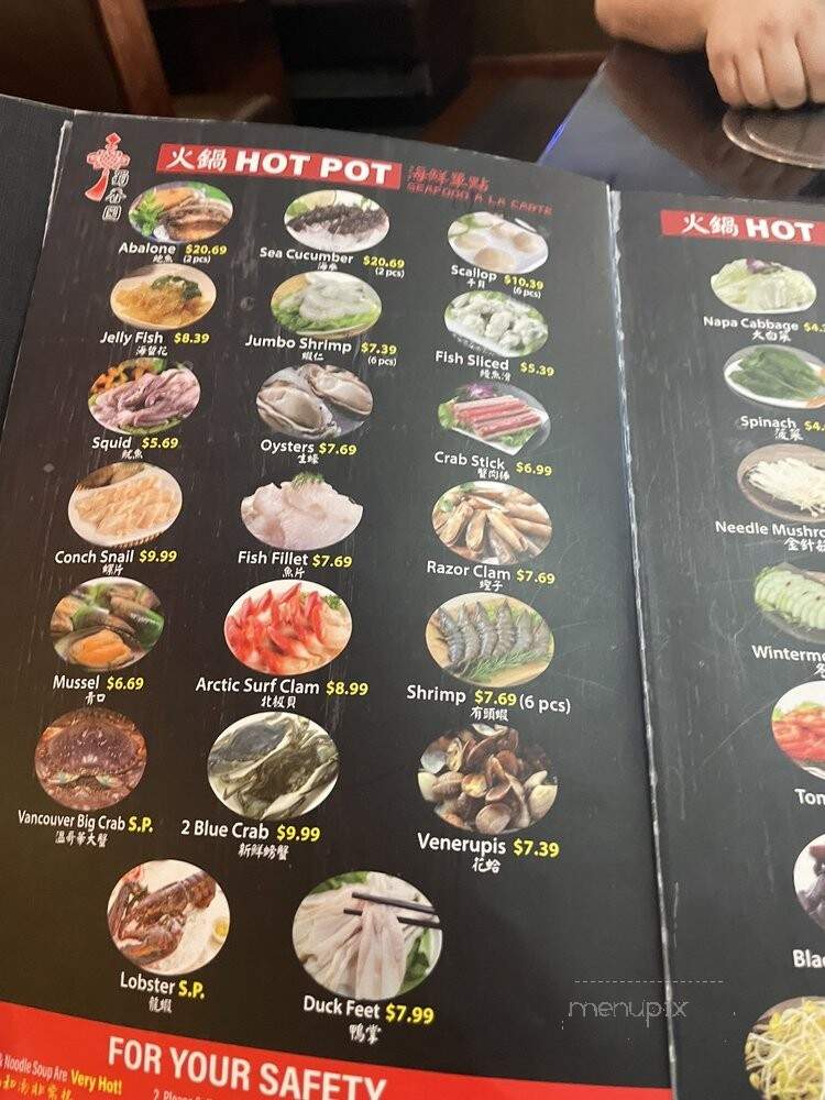 Sichuan Hot Pot & Asian Cuisine - Nashville, TN menu_pic