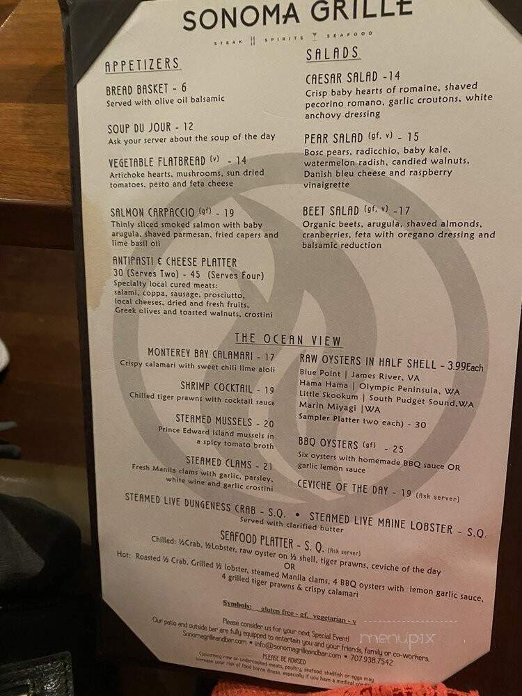 Sonoma Grille - Sonoma, CA menu_pic
