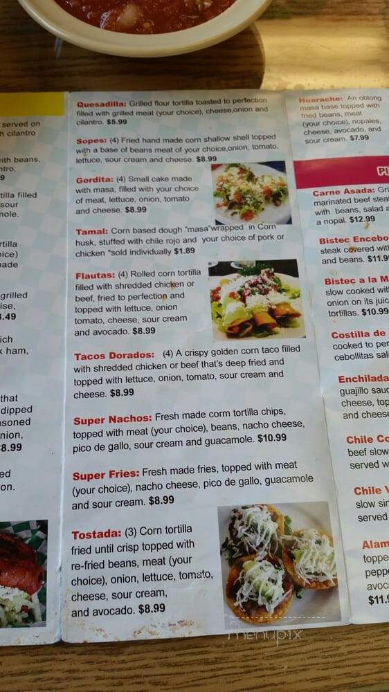 Taqueria El Primo - Harrisonburg, VA menu_pic