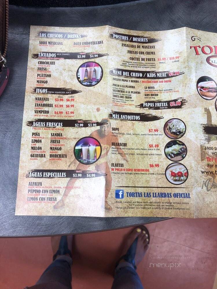 Tortas Las Llardas - Houston, TX