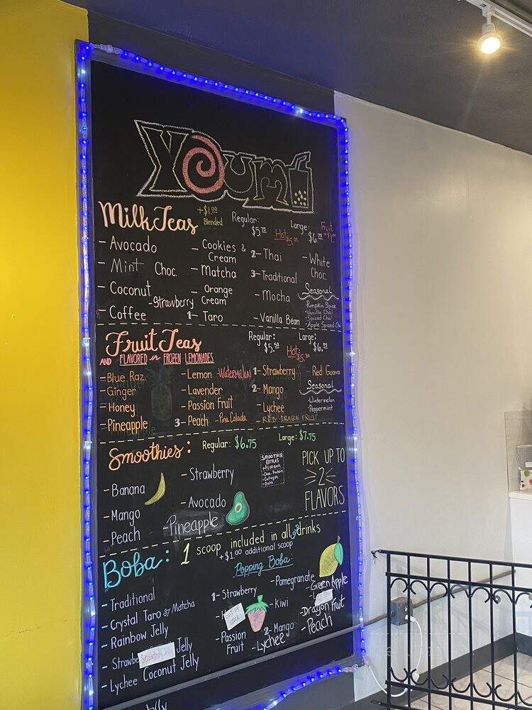 Youmi Crepes and Bubble Tea - Indianapolis, IN menu_pic