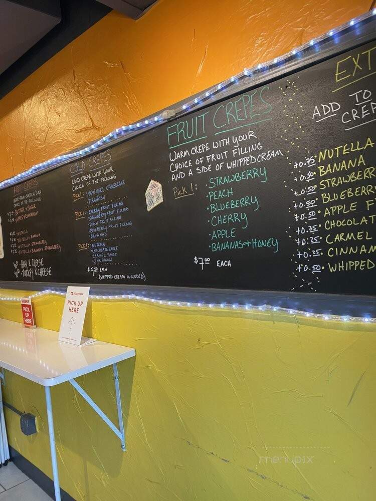 Youmi Crepes and Bubble Tea - Indianapolis, IN menu_pic