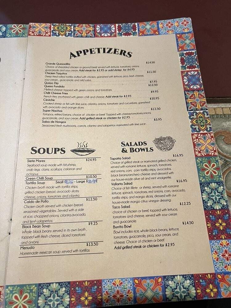 3 Margaritas - Pueblo, CO menu_pic