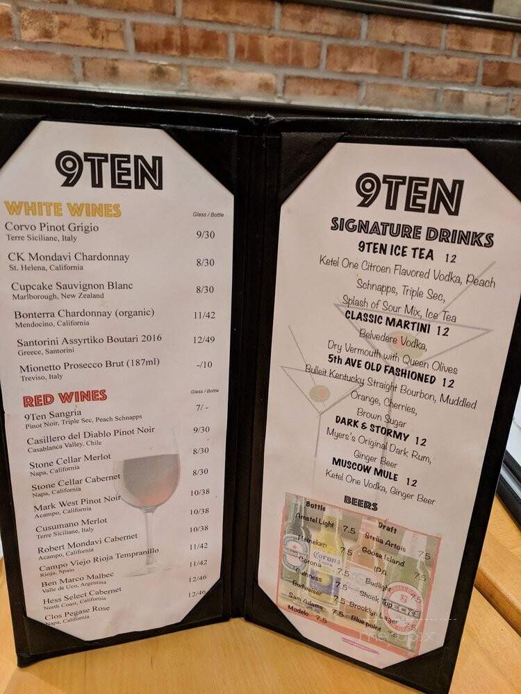 9Ten Restaurant - New York, NY