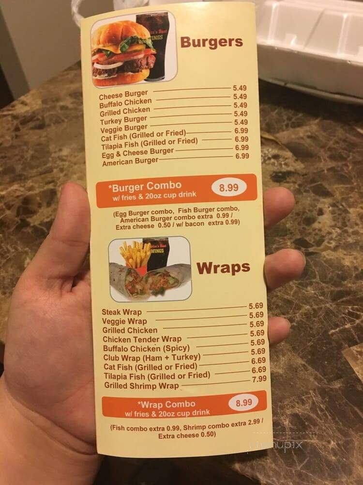 America's Best Wings - Woodbridge, VA menu_pic