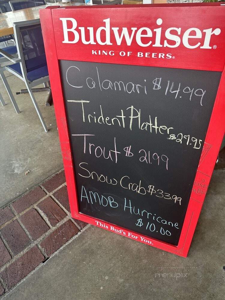 AMOB On the Pier - Bradenton Beach, FL menu_pic