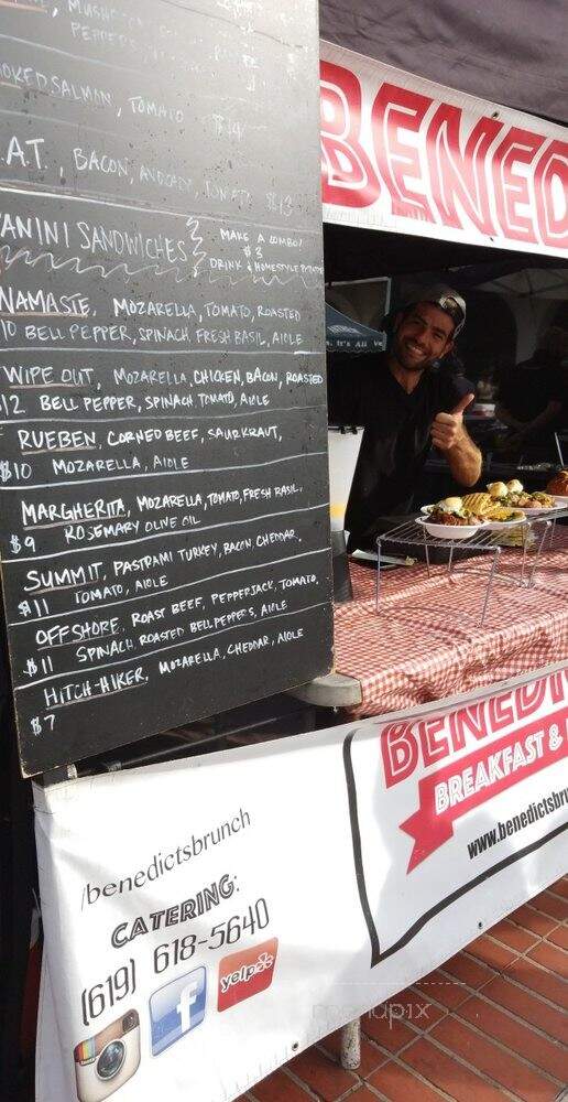 Benedict's Brunch - San Diego, CA menu_pic