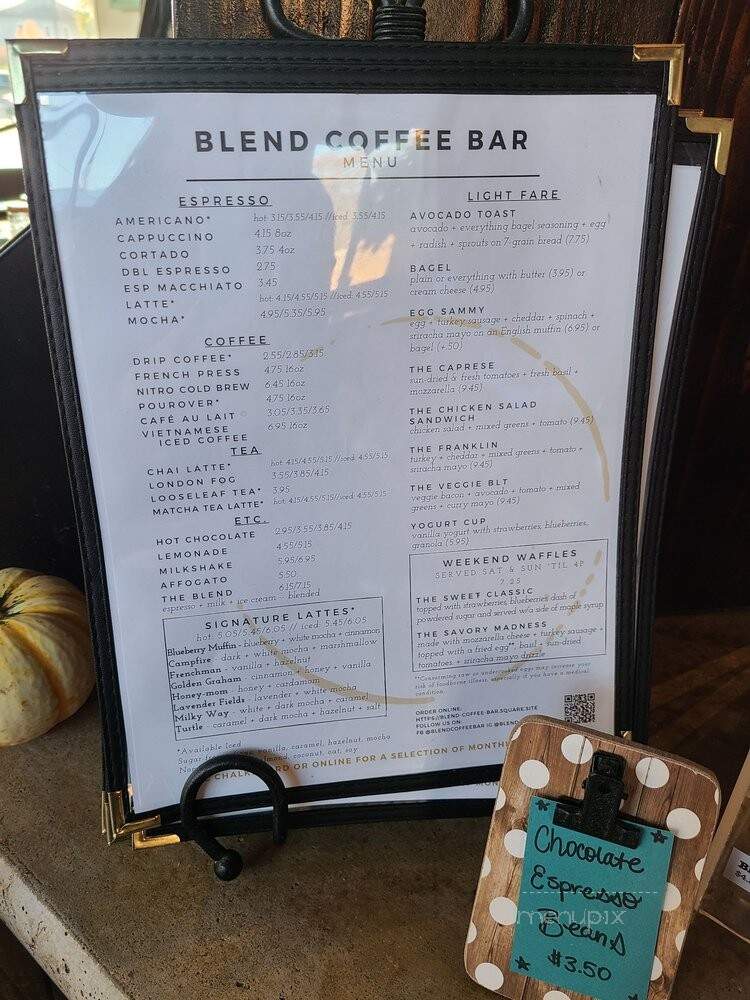 Blend Coffee Bar - Ashburn, VA