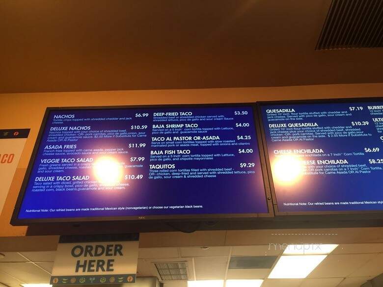 Blue Iguana Mexican Express - Las Vegas, NV menu_pic