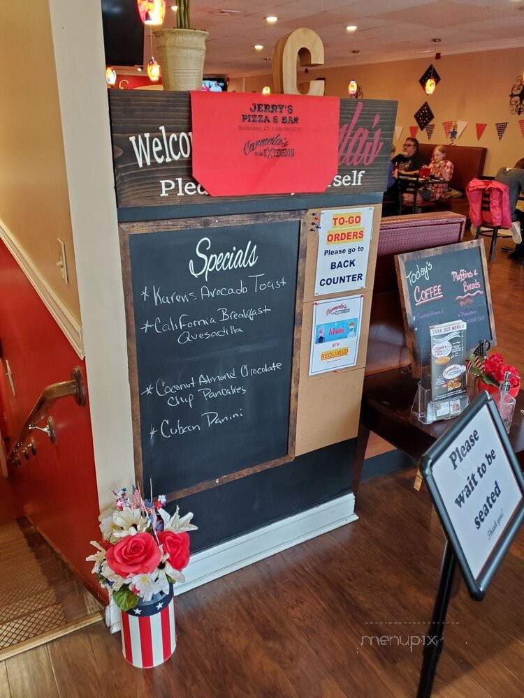 Carmela's on the Extension - Middletown, CT menu_pic