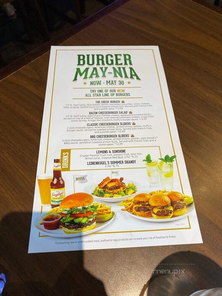 Duffy's Sports Grill - Fort Myers, FL menu_pic