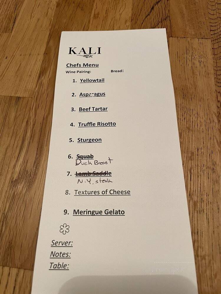 Kali Restaurant - Los Angeles, CA