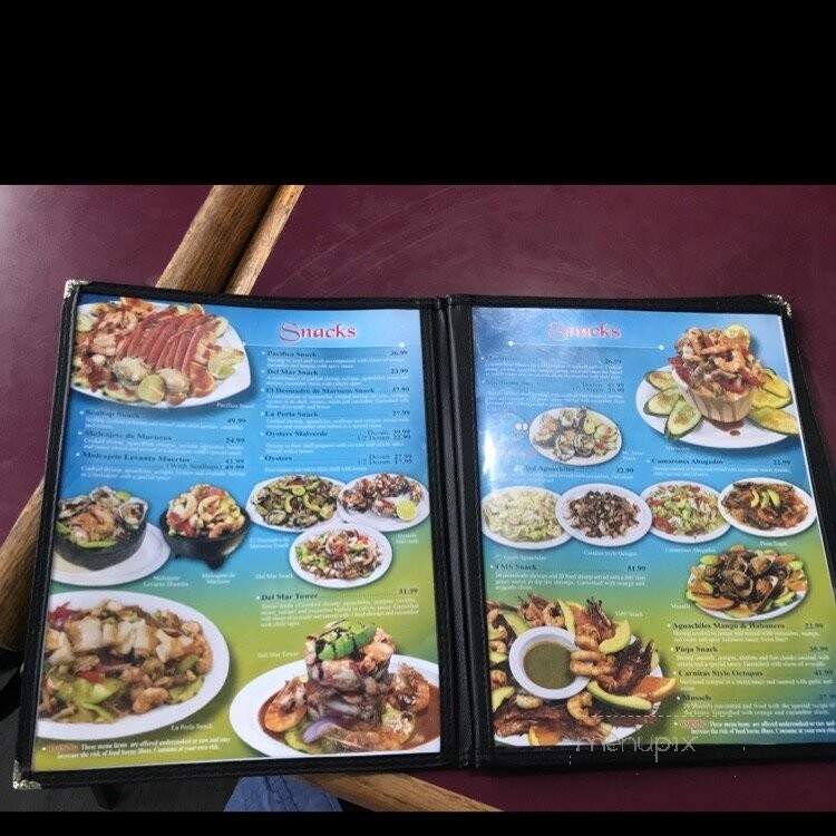 La Perla Del Mar - Tacoma, WA menu_pic