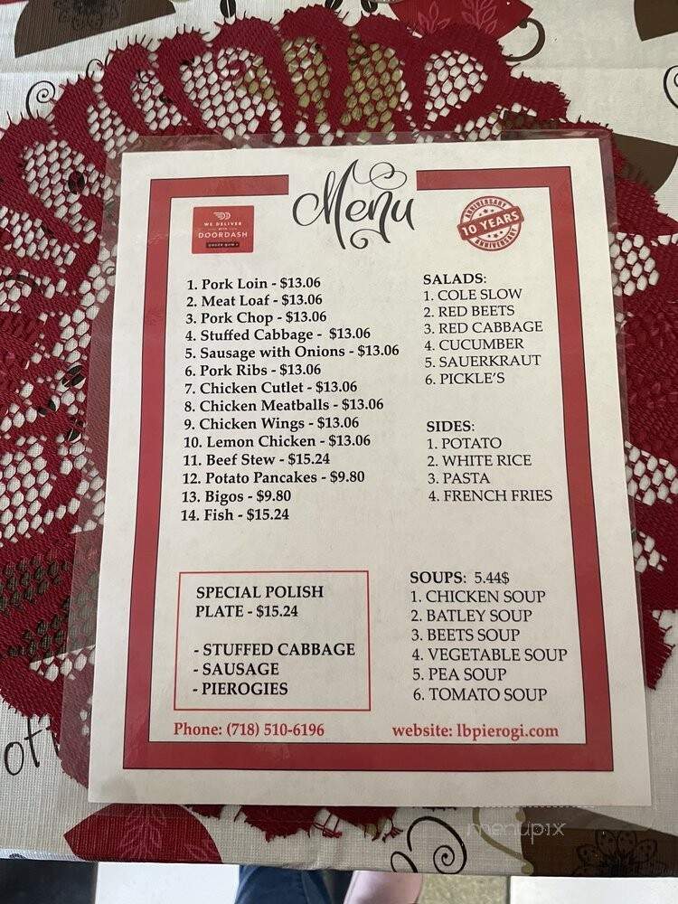 Luk & Bart Homemade Food - Staten Island, NY menu_pic