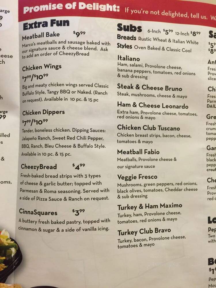 Marco's Pizza - Fairborn, OH menu_pic