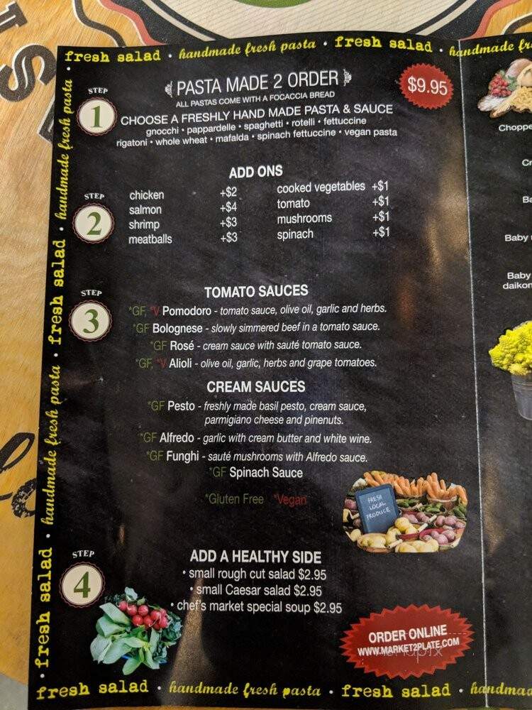 Market 2 Plate - Tustin, CA