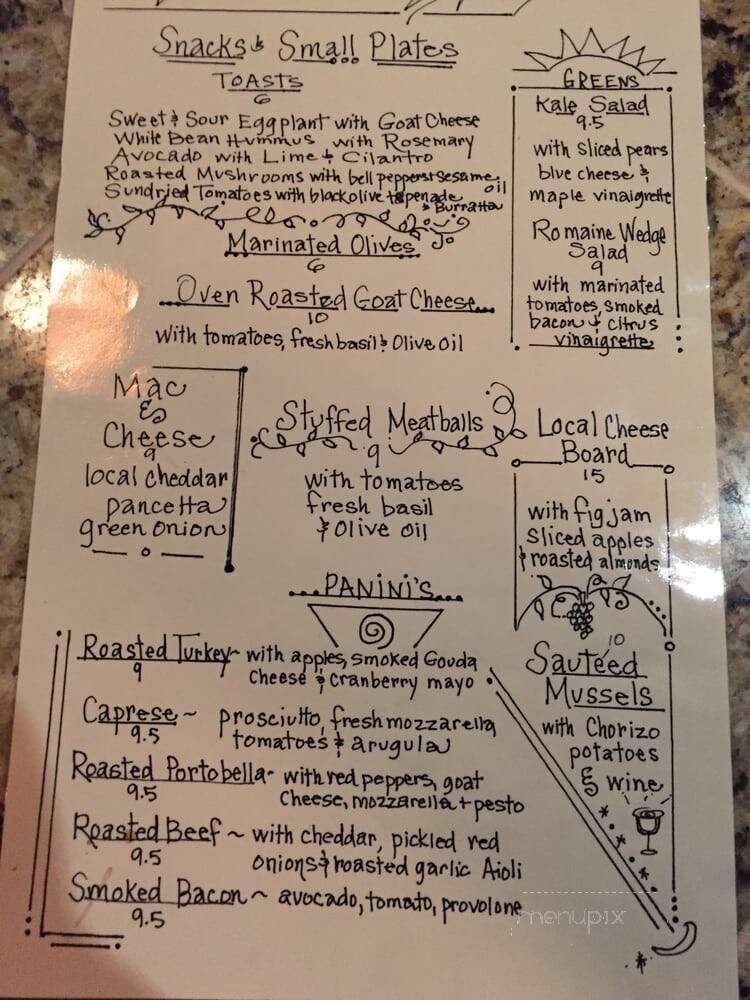 Moondog's Lounge - Auburn, NY menu_pic