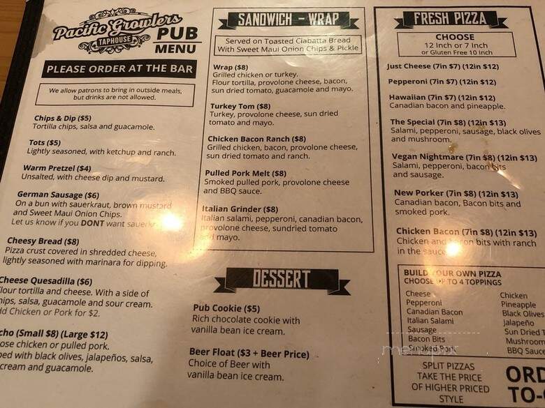 Pacific Growlers Taphouse - Beaverton, OR