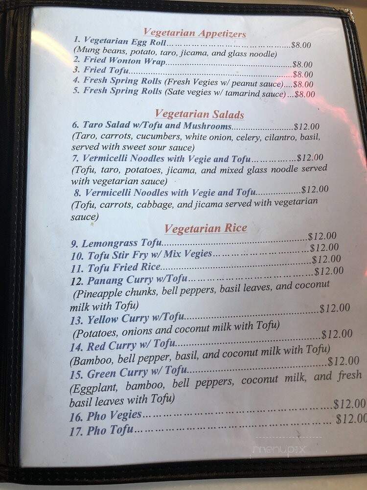 Pho Vietnam 8 - Anchorage, AK menu_pic