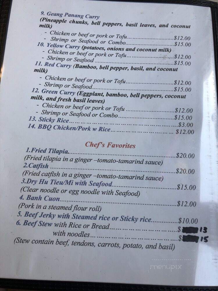 Pho Vietnam 8 - Anchorage, AK menu_pic