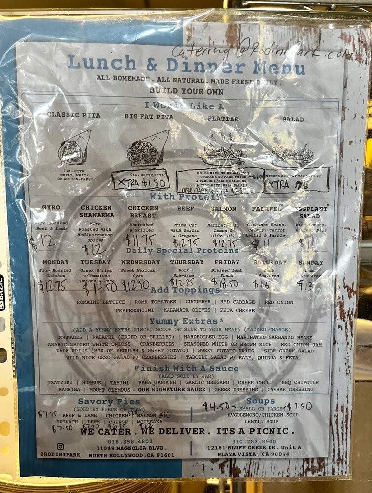 Rodini Park - North Hollywood, CA menu_pic