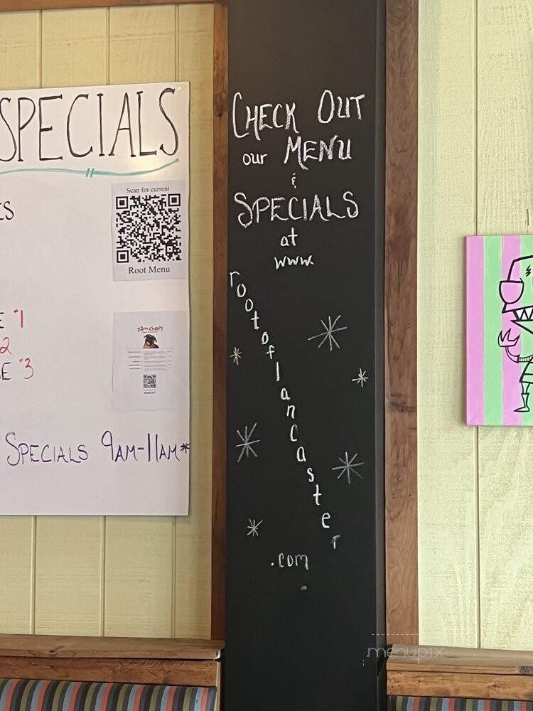 Root - Lancaster, PA menu_pic