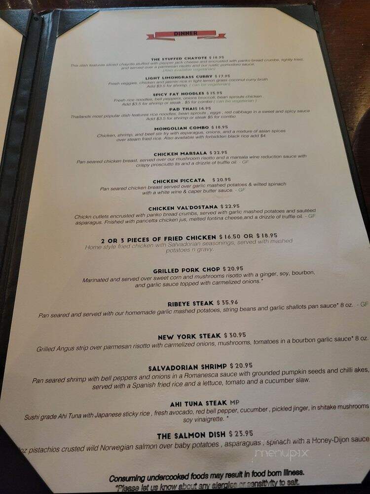 Span-ish - Boulder, CO menu_pic