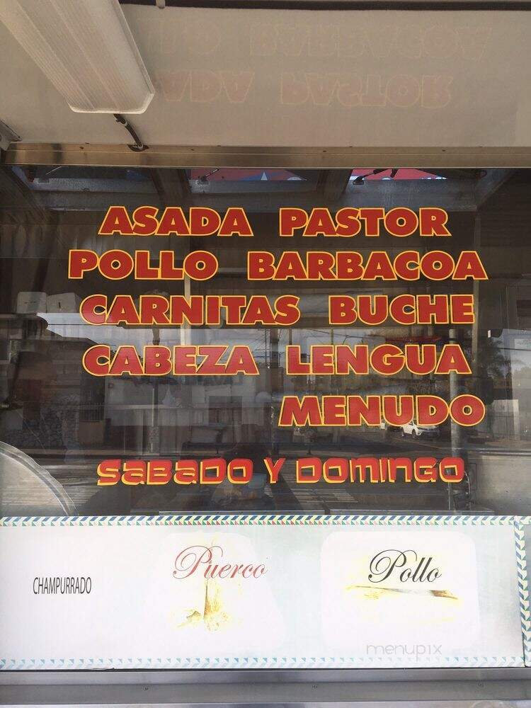 Tamales Juanita - Los Angeles, CA menu_pic