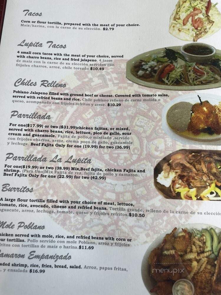 Taqueria La Lupita - Humble, TX menu_pic