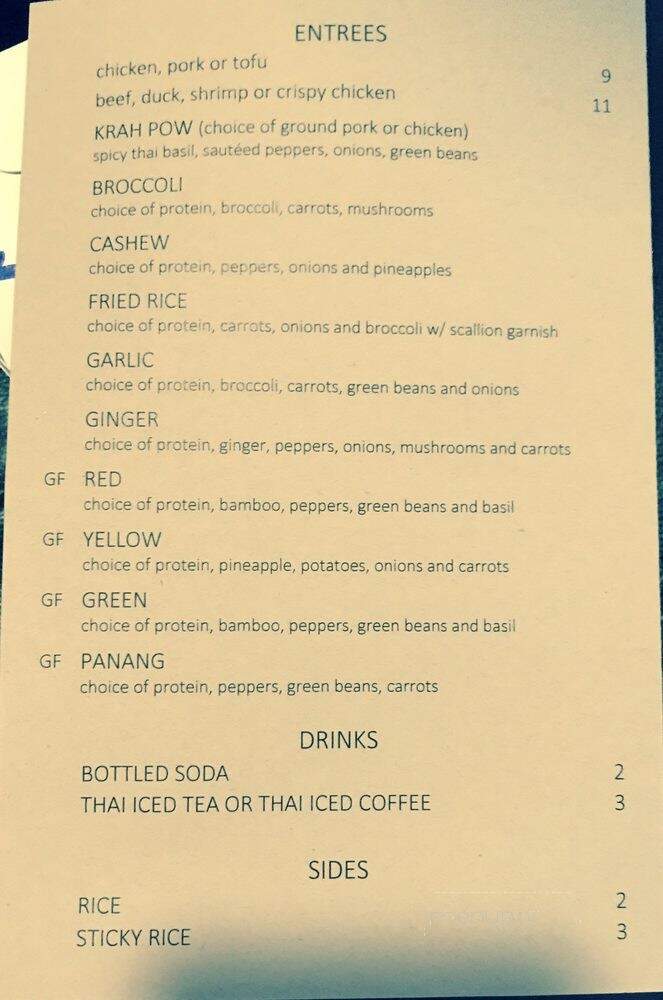 Thai Esaan - Portland, ME menu_pic