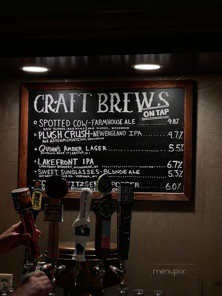 The Bar - Madison, WI menu_pic