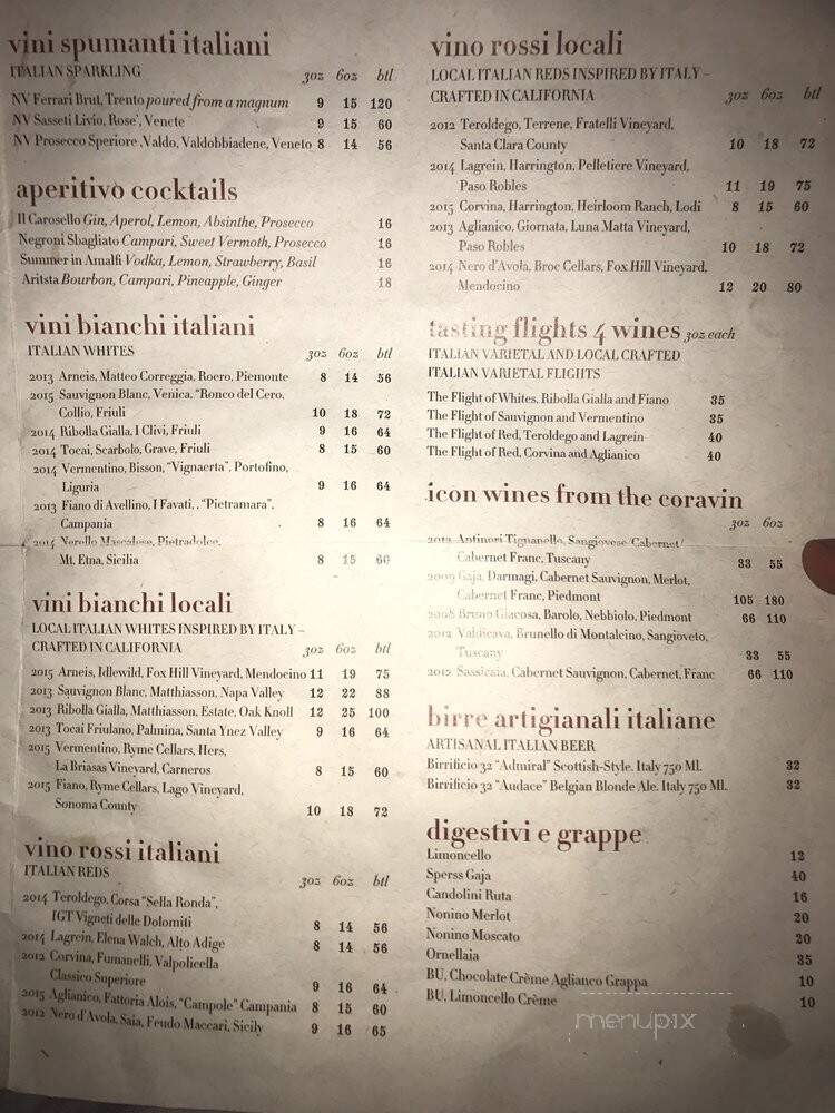 Vinoteca - Los Angeles, CA menu_pic