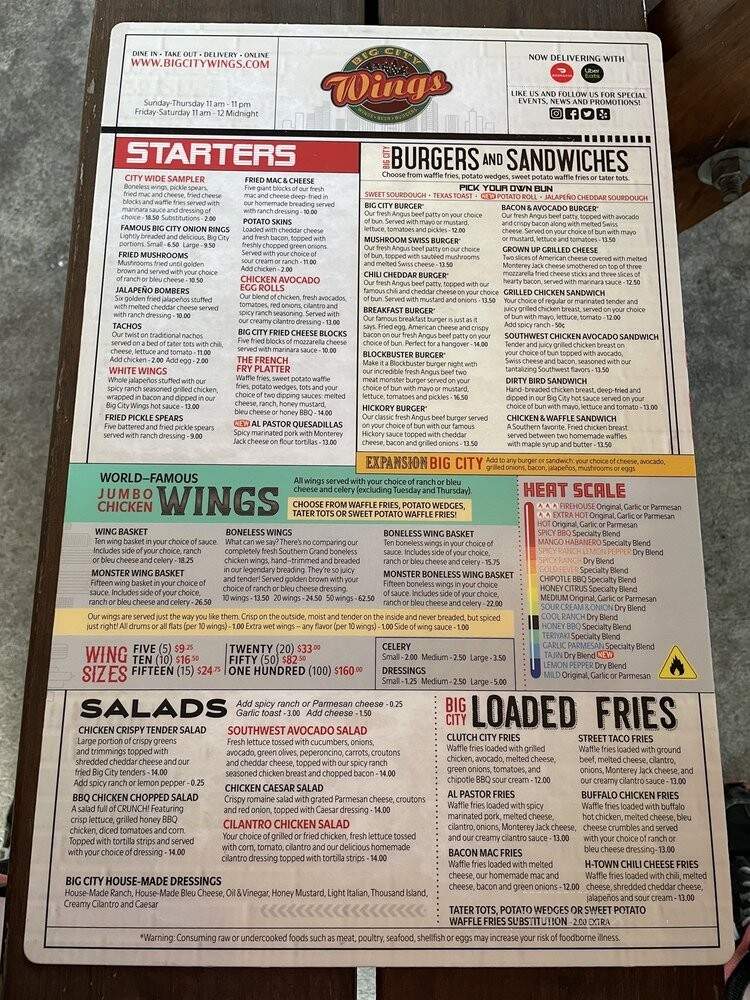 Big City Wings - Pearland, TX