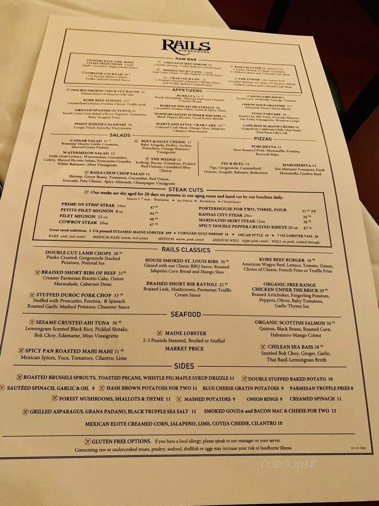 Thirty3 - Towaco, NJ menu_pic