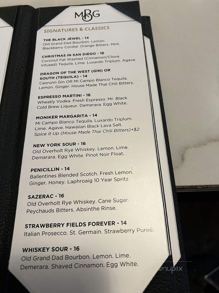 Moniker General - San Diego, CA menu_pic