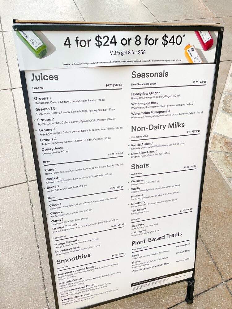 Pressed Juicery - Los Angeles, CA menu_pic